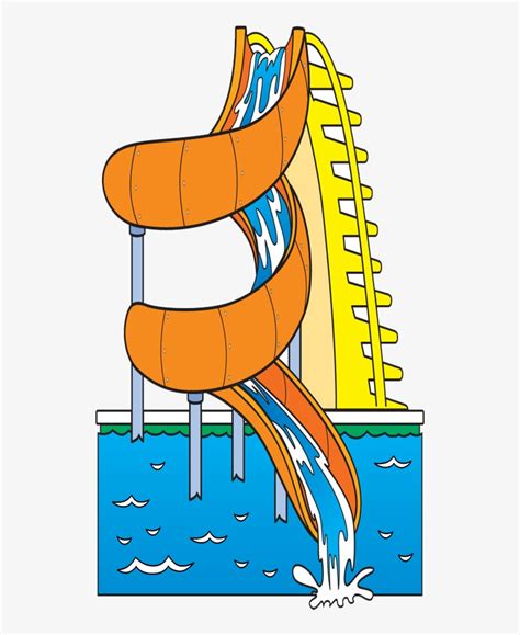 Water Slide Vector At Collection Of Water Slide