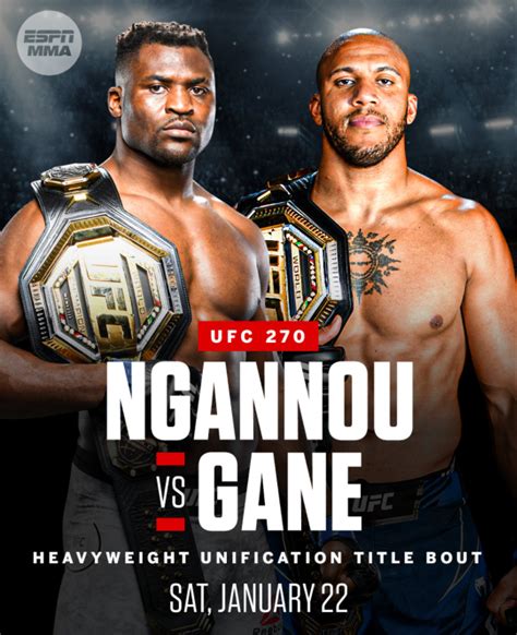 Francis Ngannou Vs Ciryl Gane Par Fernand Lopez Le Combat Ne Va Pas Hot Sex Picture