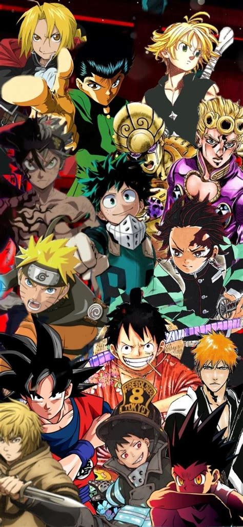 Gon Naruto Luffy Dekuizukumidoria Tanjiro En 2022 Manga