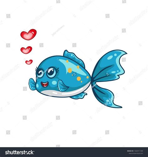 Cute Fish Cartoon Cute Fish Cartoons Vector Cartoon