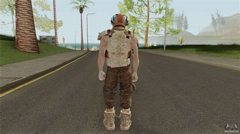 Zombie With Arena War Outfit For Gta San Andreas