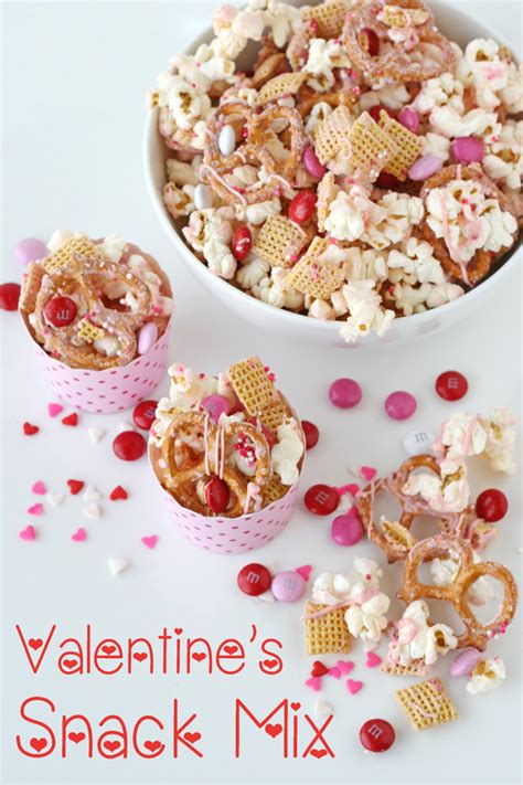 Easy Valentines Snack Mix By Glorious Treats Easy Valentines