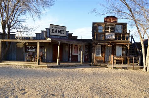 This Town In The California Desert Is Actually An Old Western Movie Set