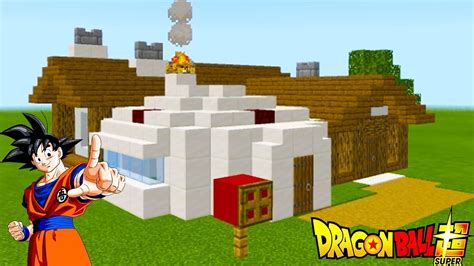 Minecraft How To Make Gokus House From Dragon Ball Youtube