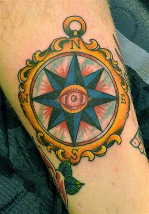 compass tattoos  men ideas  designs  guys