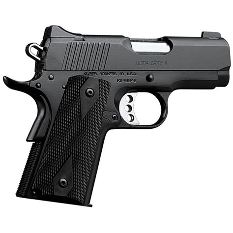 Kimber Ultra Carry Ii Auto Acp In Matte Black Pistol Rounds