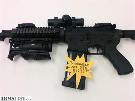 Armslist For Sale Bushmaster Semi Auto Assault Rifle