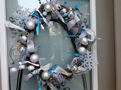 Winter Wonderland 16in Wreath Custom Made To Order 6000 Hanukkah