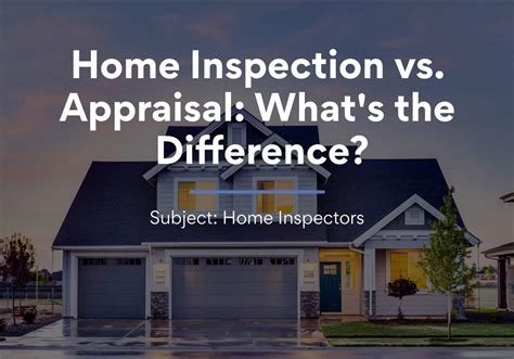 Home Inspection Vs Appraisal What S The Difference Edc Professional Home Inspections