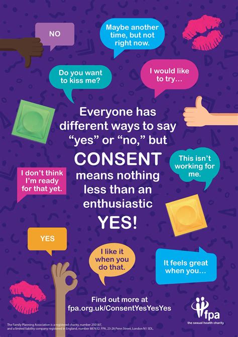 FPA The Sexual Health Company On Twitter Have You Seen Our New Consent Posters For SHW We