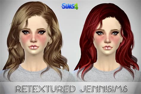 Jenni Sims Newsea`s Hello Hairstyle And Skysims Hairstyle 252