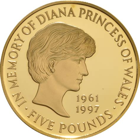 1999 Diana Memorial Proof Gold £5 Bullionbypost From £3979