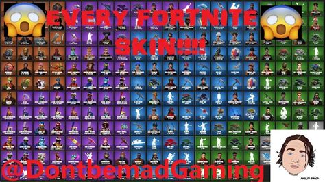 All Fortnite Skins And Harvesting Tools