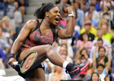 u s open 2015 serena williams survives rafael nadal does not the new york times