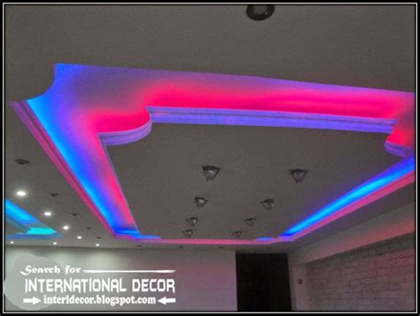 Drop ceiling lighting ideas for every room ylighting. LED ceiling lights, LED strip lighting in the interior ...