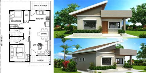 Modern House Design 2 Bedroom Yummy And Tasty