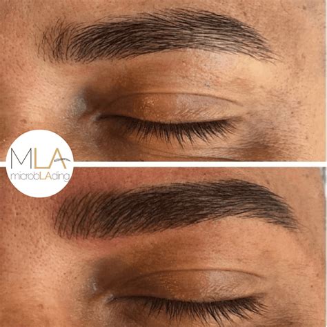 For the biggest transformation, vigliotti recommends following your tint with an eyebrow wax afterward so that you have the most hair to enhance and work with before removing strays and shaping them. Microblading for Men is Totally a Thing