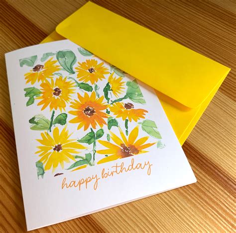 Paper And Party Supplies Blank Cards Personalised Birthday Card Custom