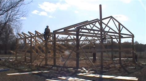 founded in 1980, wolf barns and supply has since built our family owned and operated business and quality reputation on providing customers. Five Starr metal builders framing a 30X40X10 pole barn ...