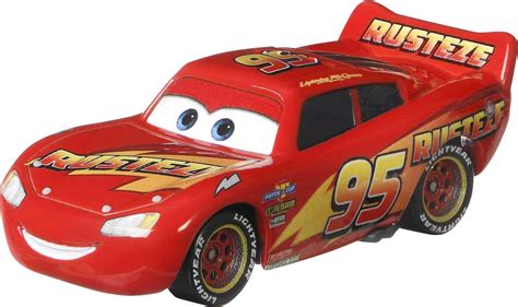 Disney Cars Toys Rust Eze Lightning Mcqueen Miniature Collectible