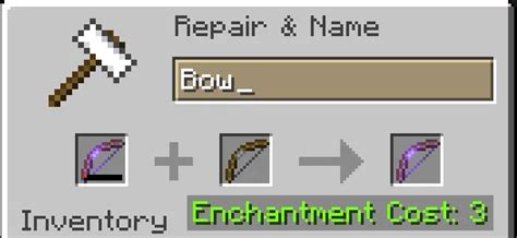 How To Repair A Bow In Minecraft Even If Enchanted