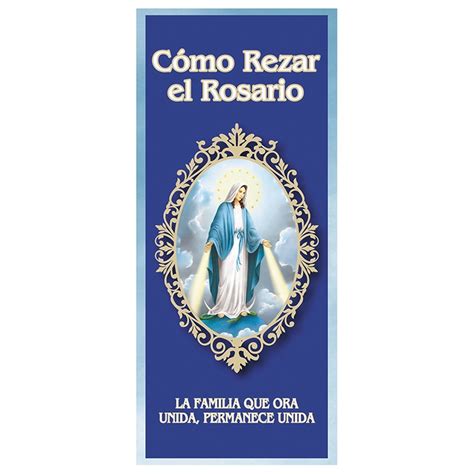Buy Como Rezar El Rosario Catolico How To Pray The Rosary Spanish