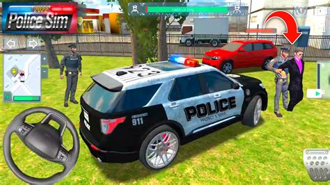 Police Suv Chase Gangstar Car And Arrest 🚔👮 Police Sim 2022 Adil