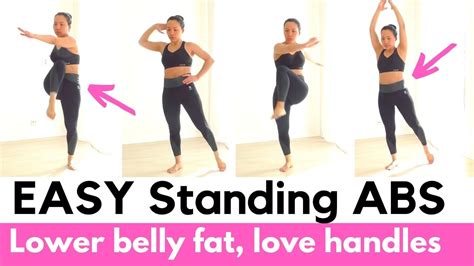 Lose Lower Belly Fat Standing Workout Easy Indoor Steps To Burn Fat