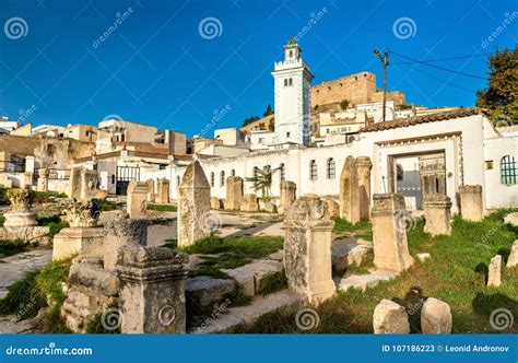 Ruins Of The Roman Temple In El Kef Tunisia Stock Image Image Of