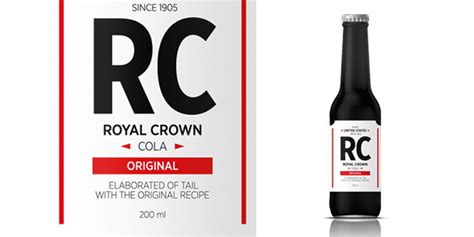 Enjoy a crown whisky and cola with crown royal deluxe whisky, cola, and a slice of lime. Royal Crown Cola | Dieline