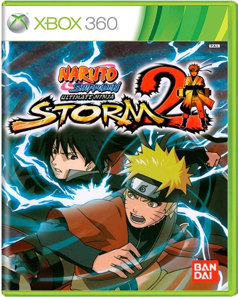 Naruto Shippuden Ultimate Ninja Storm 2 Xbox 360 Mídia Física Usado