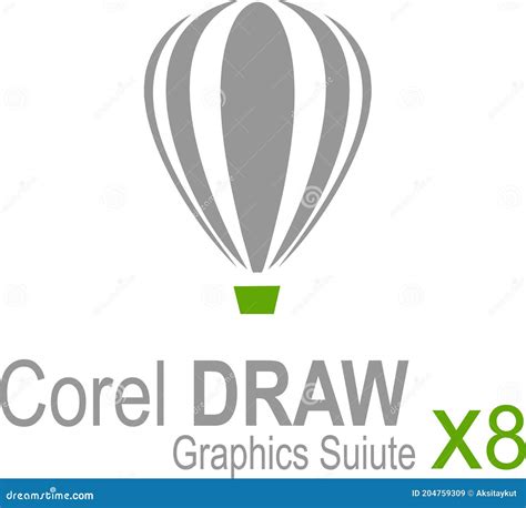 Corel Draw Graphics Suite Logo Icon Editorial Stock Image