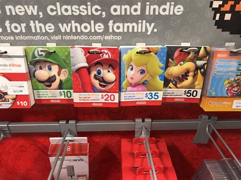 Special price $34.69 rrp $34.99. New eShop card designs now showing up in stores - Nintendo Everything