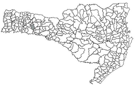 Desenhos De Mapa De Santa Catarina Para Colorir E Imprimir