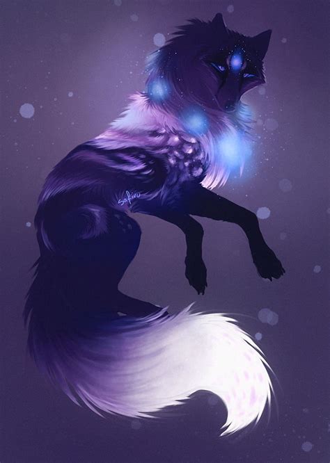 Image Result For Anime Yin Yang Wolf Mythical Creatures Art Mystical