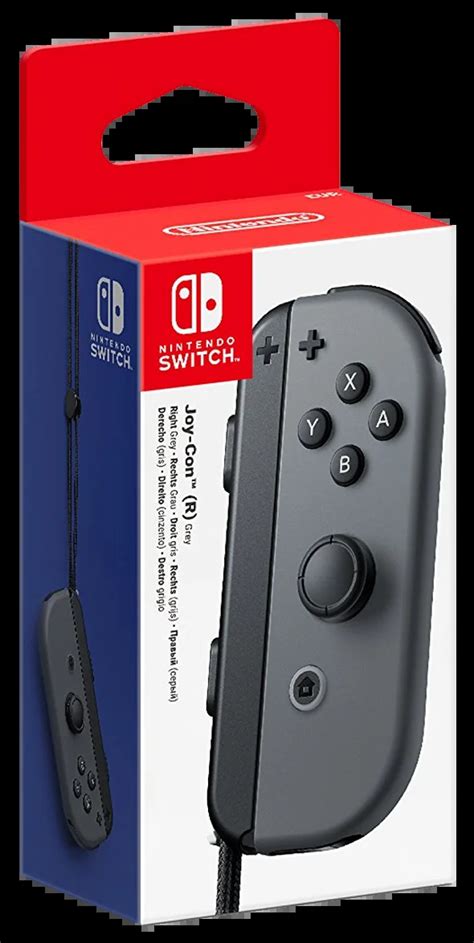 Nintendo Switch Left Grey Joy Con Controller Eu Consolevariations