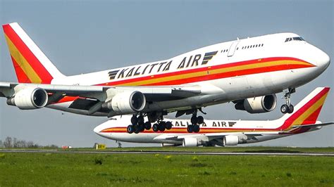 BOEING 747 LANDING DEPARTURE Kalitta Air Everywhere 4K YouTube
