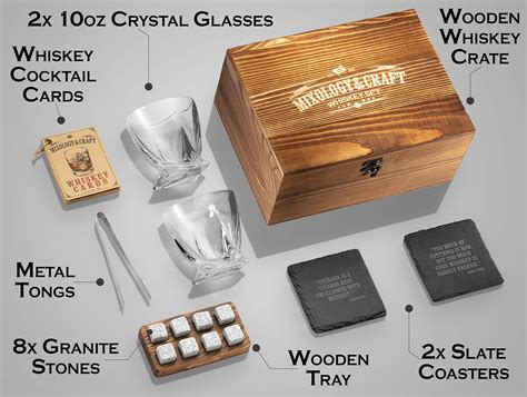 Buy Mixology Whiskey Stones Gift Set For Men Pack Of Oz Whiskey