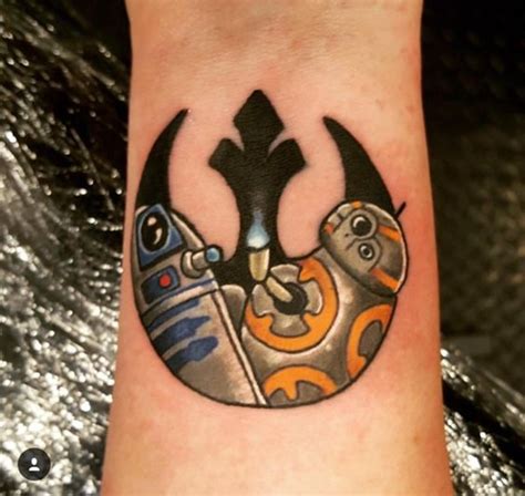 Star war rebel with empire logo tattoo design. 45 Most Ironic Star Wars Tattoos Designs