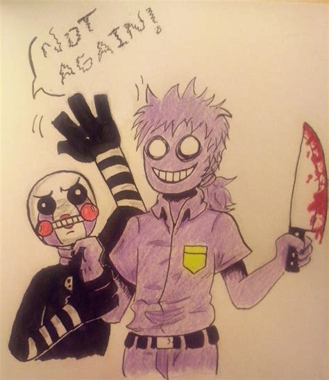 Purple Guy And Puppet Master By The Puppet Atilea On Deviantart