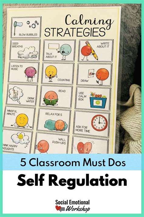 5 Self Regulation Musts For Your Classroom Social Emotional