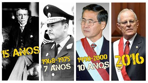 Línea de tiempo de los presidentes del perú y sus obras, lista de » ver: Presidente De Peru / Presidentes del perú y jefes de ...