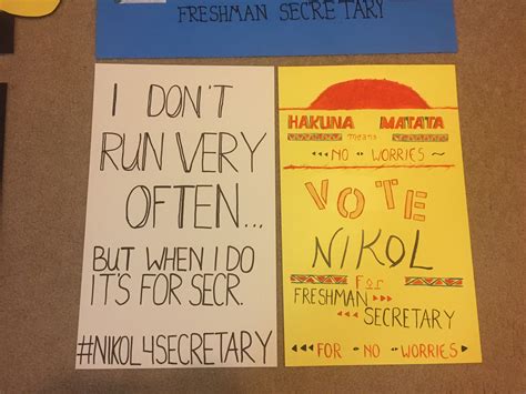 Pin By Jessica Gentile On Student Council School Campaign Posters
