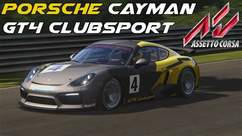 Assetto Corsa Porsche Cayman GT4 Clubsport Lap At Nordschleife