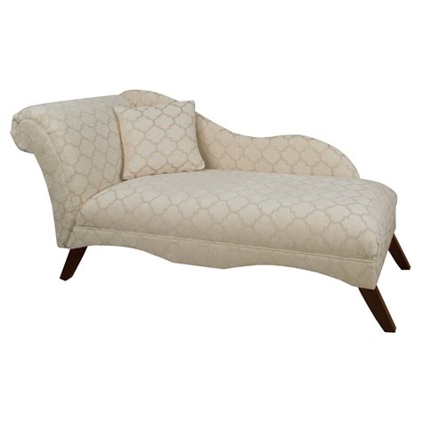 Skyline Furniture Geometric Chaise Lounge Living Room Chaise Chaise