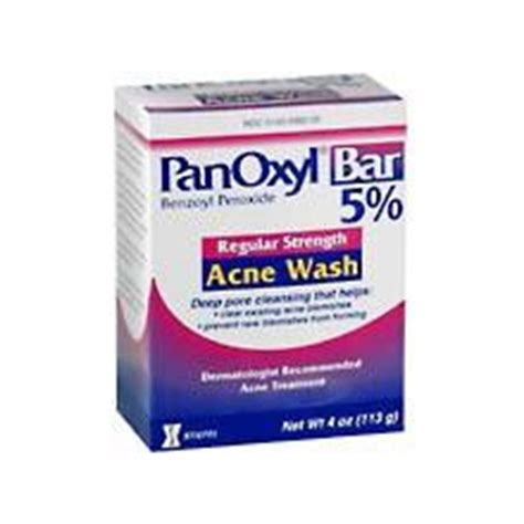 This bar soap has been a godsend for my teenage daughter! PanOxyl - Panoxyl bar benzoyl peroxide 5 % acne wash ...