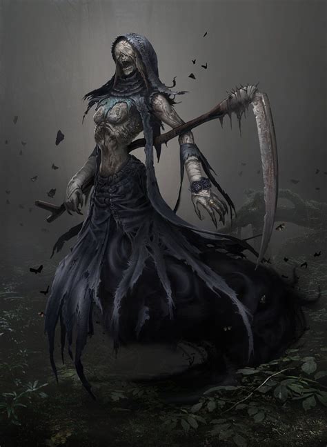 Reaper By Leejj Fantasy Writer Fantasy Rpg Dark Fantasy Art Fantasy