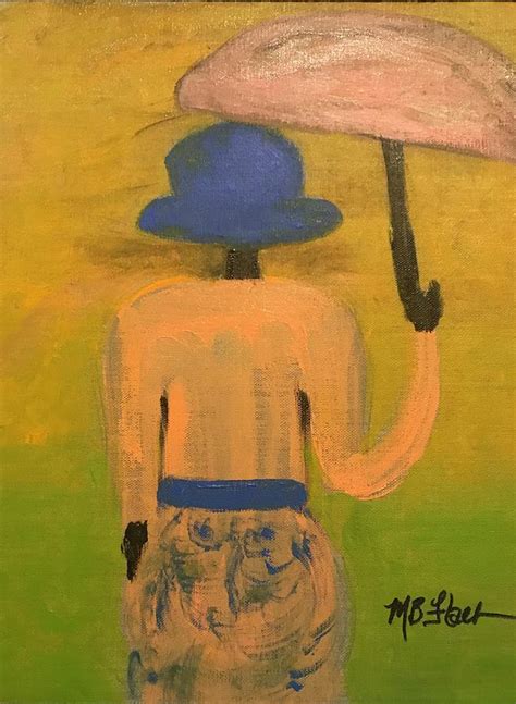 A Parasol Day Painting By Mary Flach Fine Art America