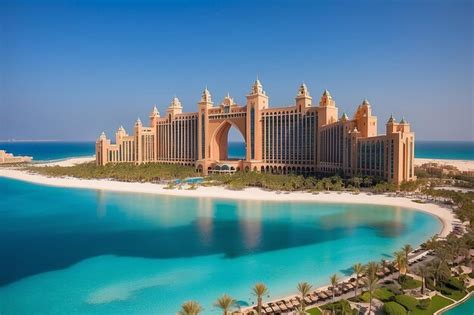 Premium Ai Image Discover The Luxurious Atlantis Hotel A Gem On
