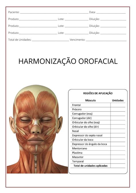 Ficha De Anamnese Facial Pdf